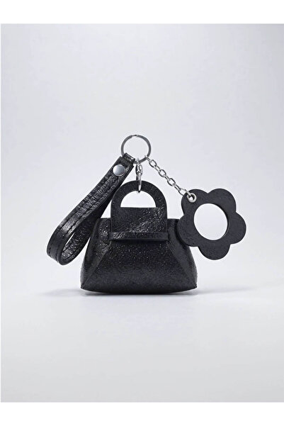 yedideri Genuine Leather Shaped Keychain & Mirror |   Mini Headphone Case |  ...