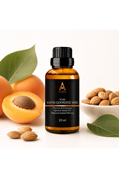 altes 100% Apricot Kernel Oil 20ml Cold Pressed / Apricot Seed Oil