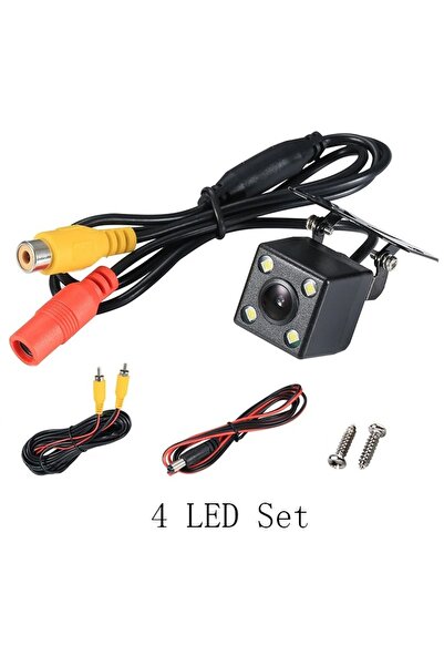 choice2 4 LED Camera Set Wide Angle HD Car Rearview Camera Rear View Video Ve...