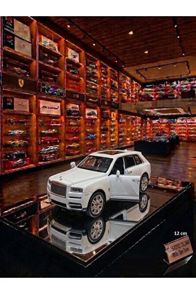 OYUNCAKSAHİLİ ROLLS ROYCE CULLİNAN 12CM DIECAST METAL 1,36 KOLEKSIYON ÇEKBIRA...