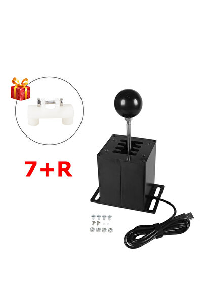 Choice3 مقبض ناقل الحركة 7 R PC USB H متوافق مع Logitech G27 G29 G25 G920 و T...
