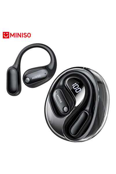 Miniso Black Translator MS190 New OWS Wireless Headphones Sport Waterproof He...
