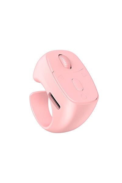 Choice1 Nobox-Pink A New Fingertip Remote Scrolling Ring Wireless Remote Cont...