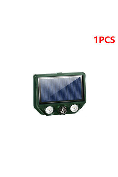 choice2 1 PCS Solar Ultrasonic Animal Repellent Scarer Outdoor Pest Sensor De...