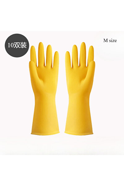 Choice 10 pairs of glove-M 10 Pairs of Thick Gloves, Durable Gloves for House...