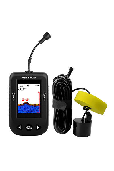 Choice XF03 Alarm 100M Portable Sonar Fish Finders 45 degrees Sonar Coverage ...