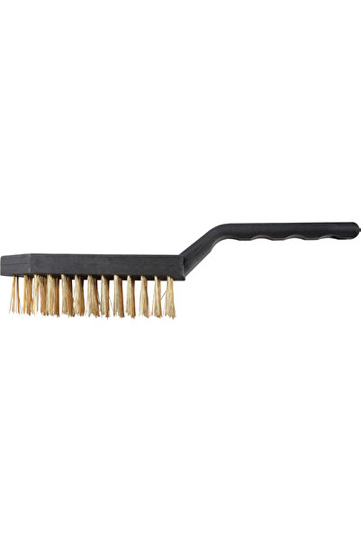 Evotools Perie manuală de sârmă cu mâner ergonomic din plastic - Nr. de rându...