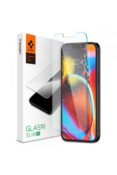 Apple Folie de protectie Ecran Spigen GlastR Slim pentru iPhone 16e / 14 / 13...
