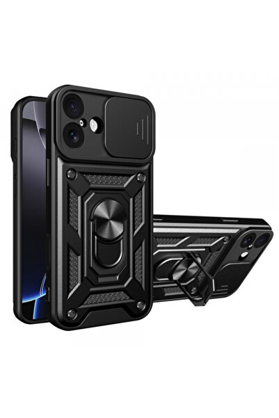 Apple Husa pentru iPhone 17, Techsuit, CamShield, Neagra