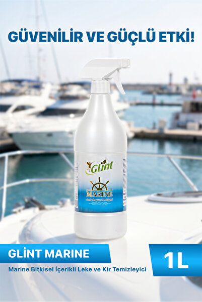 GLİNT Marine Bitkisel İçerikli Deniz Aracı Temizleyici 1 Litre Tekne Yat Temi...