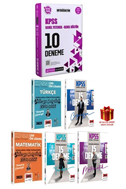 Pegem Akademi Yayıncılık 2026 Pegem Kpss Ortaöğretim Gygk 10 Deneme Yargı Lis...