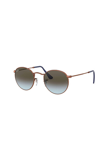 Ray-Ban نظارة شمسية معدنية مستديرة RB3447 مقاس 50 ملم