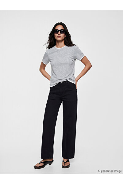 LC Waikiki Nevavm High Waist Wideleg Women's Jean Trousers with a Difference