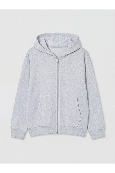 LC Waikiki سترة أوزماركا للموسم الجديد بغطاء رأس سميكة بسحّاب للفتيات
