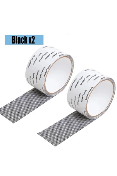 Choice14 2pcs-black Mosquito Net Windows Anti-Mosquito Mesh Easy-to-Apply Wat...