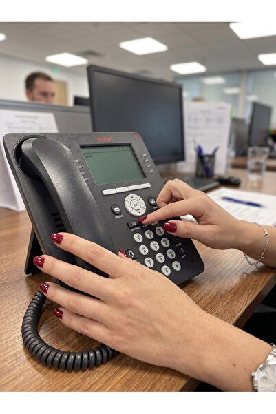 mucize Avaya Anatel 9608G Ekranlı IP İş Ofis Telefonu (Masaüstü)