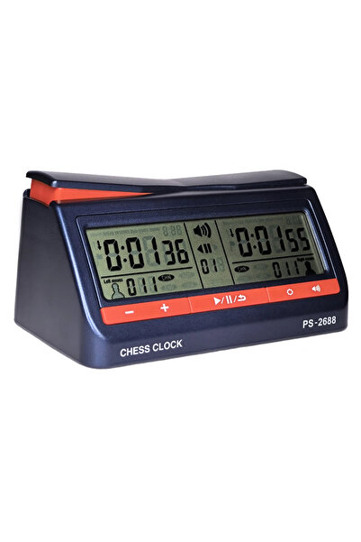 Choice PS2688 Digital Chess Clock LCD Screen ABS International Checkers Timer...