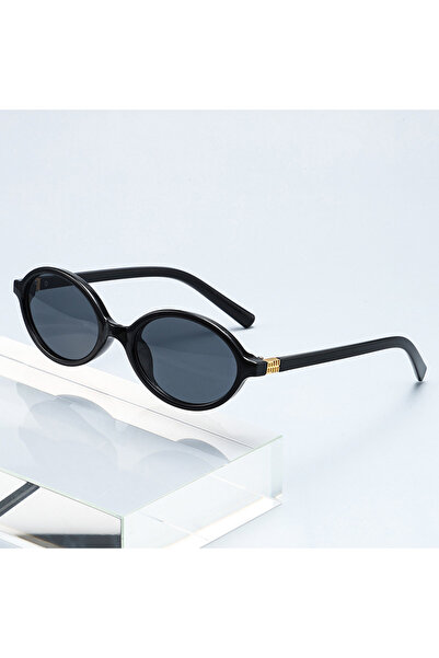 Choice Black New Sunglasses Retro Versatile Women's High-end Fashion Exquisit...