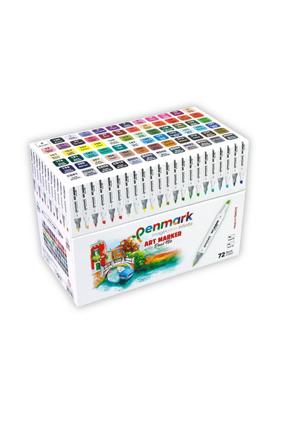 penmark Marker's Art Brush Pen Set of 72