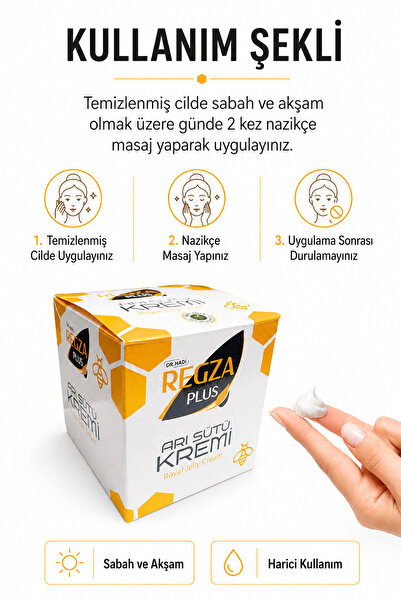 DR HADI Regza Plus | Arı Sütü Krem 50ml