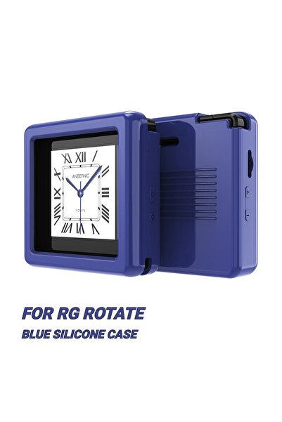 Choice1 Blue Soft Silicone Protective Case for Anbernic RG Rotate Shockproof ...