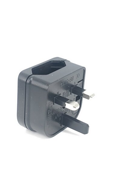 Choice1 Black 2 Pin EU To 3 Pin UK Plug Adapter With 3A/5A/13A Fuse UK Britis...
