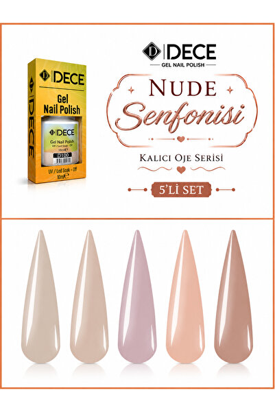 d dece Nude Senfonisi Kalıcı Oje Serisi