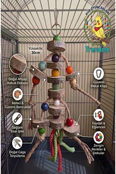UniqBirdToys Uniq Bird Toys Bird Anti-Stress Tree Toy