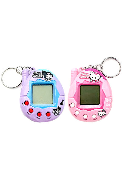 Choice6 opp-KKT Harajuku Girl Pink Angel Hello Kitty Keychain Pendant Kawaii ...