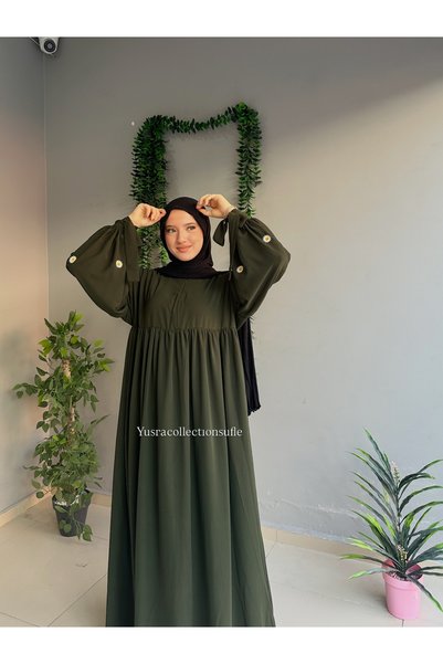 Yüsra Collection Rochie Liza cu broderie Daisy
