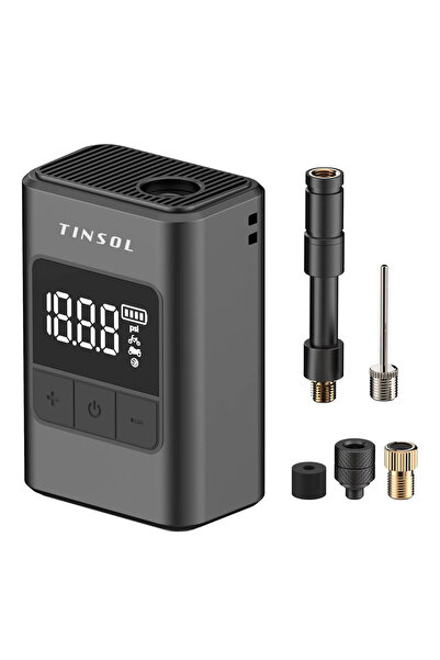 Choice مضخة هواء صغيرة ذكية لاسلكية من TINSOL بقوة 120PSI، مدمجة ومحمولة، منا...
