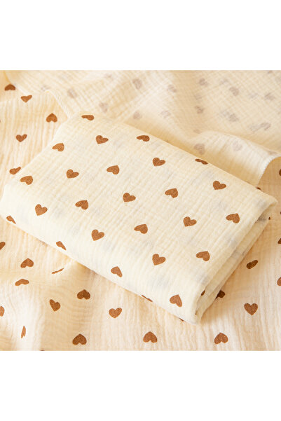Choice 80 by 80cm Little Love 1 Piece of Baby Double-Layer Swaddle Blanket, S...