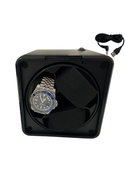 Choice USB Power Supply Vertical Winder Watch Box Automatic Rotator Silent Wa...