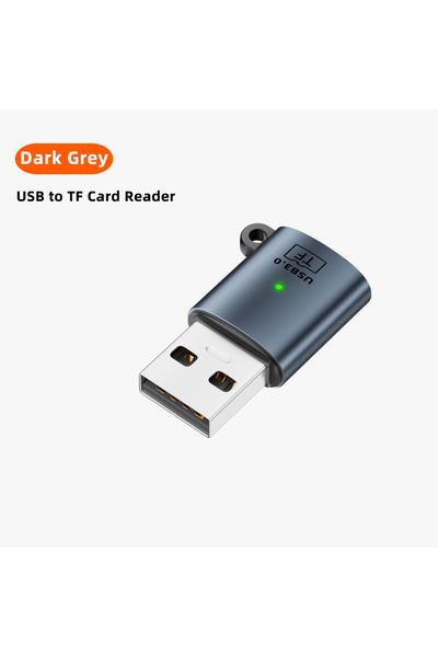 choice2 Dark Grey ​Type C/USB Card Reader USB 3.0 Mini Type C to SD Micro SD ...