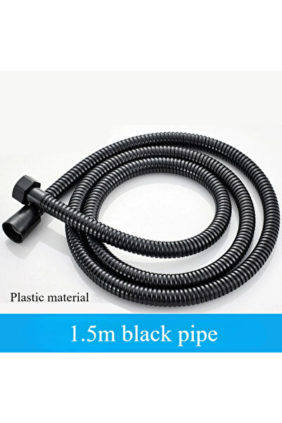 Choice1 1.5m pipe black 5 Modes Pressure Boost Shower Head Multifunction Adju...