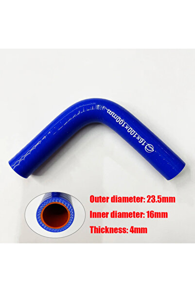Choice5 GJG-16mm Reducer Silicone Elbow Hose Silicone Flexible Hose Water Rad...