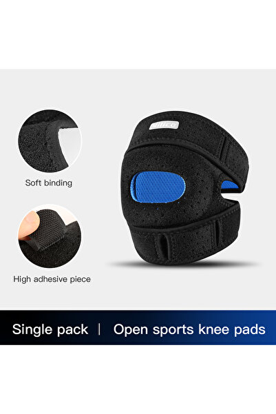 Choice AB169-blue Sports Patella Strap Running Jump Rope Fitness Knee Protect...