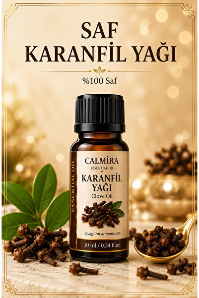 CALMİRA Karanfil Yağı 10 ml | Clove Oil | %100 Saf Essential Oil | Syzygium a...