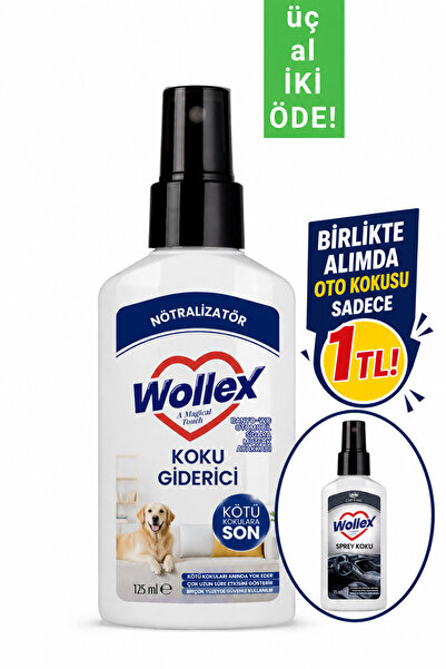 WOLLEX Kötü Koku Giderici Sprey – Ortamdaki Kokuyu Temizler
