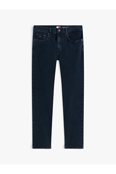 Tommy Hilfiger SCANTON SLIM AI4269 CO Męskie niebieskie spodnie jeansowe - DM...