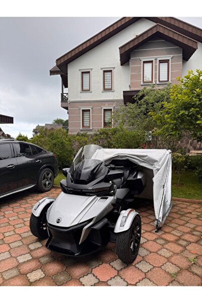 MOTOKAP AKSESUAR MOTOKAP Katlanır XXL Boy Garaj – 2 Motosiklet / ATV Uyumlu -...