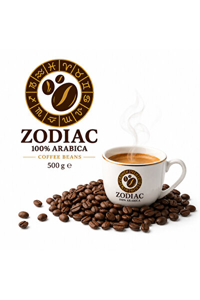 Zodiac Coffee Beans . 500G 100% Arabica Whole Bean Medium Roast Espresso 500g