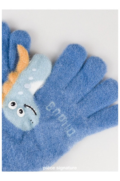 PIECE SIGNATURE Soft, Nylon Children's Gloves (4-8 Years) (95% Nylon 5% Spandex)