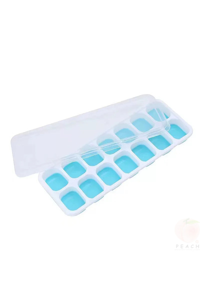 Choice 1pc blue 14 Grid Ice Cube Tray Silicone Mold Square Ice Cube Tray Mold...