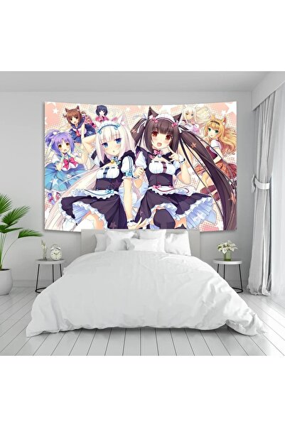 Choice 40x60cm ANW1 Anime Nekoparas Wall Tapestry Kawaii Background Cloth Wal...