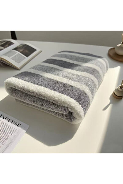 Choice1 70x130cm Greybathtowel 1-pack thick bath towel, strong water absorpti...