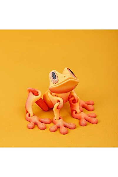 Choice G 3D Printing Simulation Tree Frog Movable Frog Ornaments Kitchen Home...