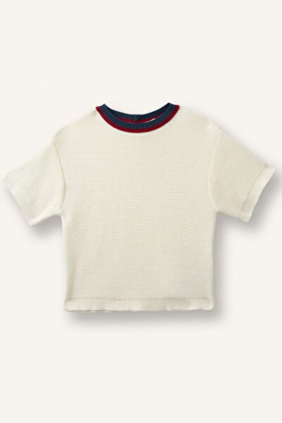 DeFacto Regular Fit Ecru Sweater Baby Boy H9072A526Au