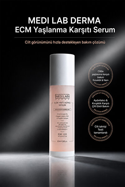 [DAYCELL] MEDI LAB⁺ DERMA ECM Anti Aging Serum - ECM Yaşlanma Karşıtı Bakım Serumu 100ml