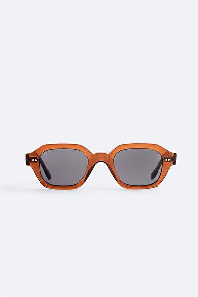 Dido Brown Square Frame Sunglasses B008801